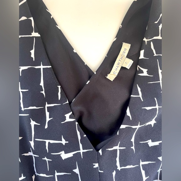41 Hawthorn | Eldora A-Line Dress | Black & White | Small - Picture 5 of 5